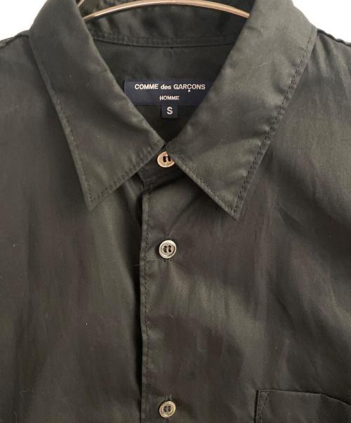 COMME des GARCONS HOMME（コムデギャルソン オム）COMME des GARCONS HOMME (コムデギャルソン オム) コットンブロードシャツ ブラック サイズ:Sの古着・服飾アイテム