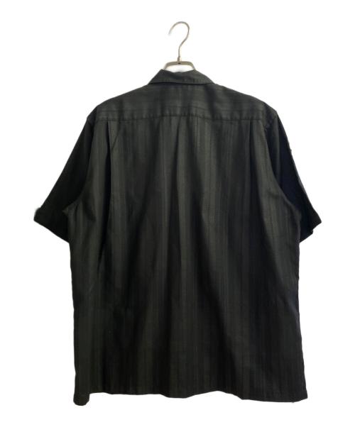 COMME des GARCONS HOMME（コムデギャルソン オム）COMME des GARCONS HOMME (コムデギャルソン オム) 半袖開襟シャツ ブラック サイズ:不明の古着・服飾アイテム