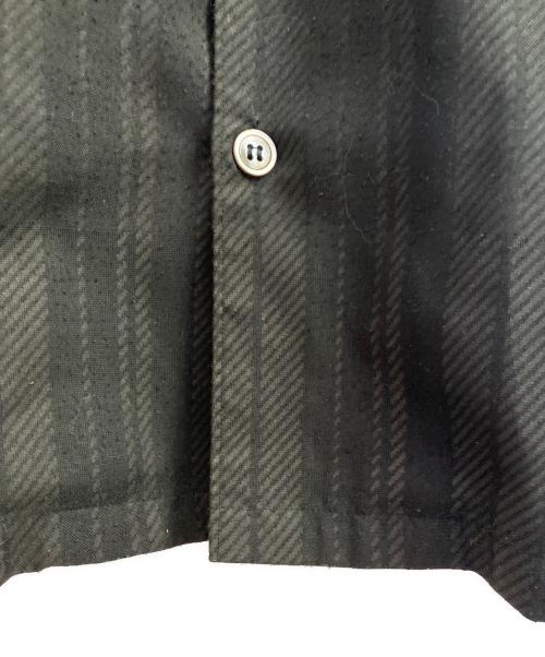 COMME des GARCONS HOMME（コムデギャルソン オム）COMME des GARCONS HOMME (コムデギャルソン オム) 半袖開襟シャツ ブラック サイズ:不明の古着・服飾アイテム