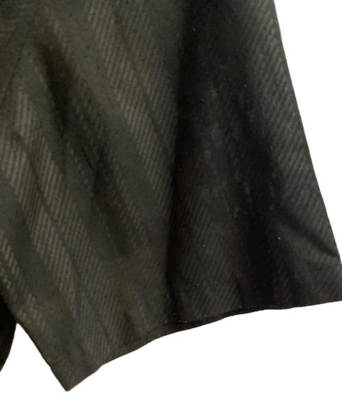 COMME des GARCONS HOMME（コムデギャルソン オム）COMME des GARCONS HOMME (コムデギャルソン オム) 半袖開襟シャツ ブラック サイズ:不明の古着・服飾アイテム