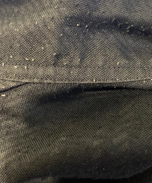 COMME des GARCONS HOMME（コムデギャルソン オム）COMME des GARCONS HOMME (コムデギャルソン オム) 半袖開襟シャツ ブラック サイズ:不明の古着・服飾アイテム