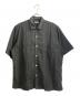 COMME des GARCONS HOMME（コムデギャルソン オム）の古着「半袖開襟シャツ」｜ブラック