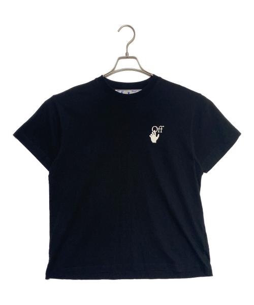 OFFWHITE（オフホワイト）OFFWHITE (オフホワイト) グラデーションアローロゴTシャツ ブラック サイズ:XXSの古着・服飾アイテム