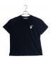 OFFWHITE (オフホワイト) グラデーションアローロゴTシャツ ブラック サイズ:XXS：17000円