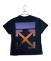 OFFWHITE（オフホワイト）の古着「グラデーションアローロゴTシャツ」｜ブラック
