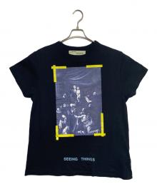 OFFWHITE（オフホワイト）の古着「Seeing Things Caravaggio T-Shirt」｜ブラック