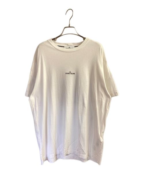 STONE ISLAND（ストーンアイランド）STONE ISLAND (ストーンアイランド) バックプリントＴシャツ ホワイト サイズ:XXLの古着・服飾アイテム