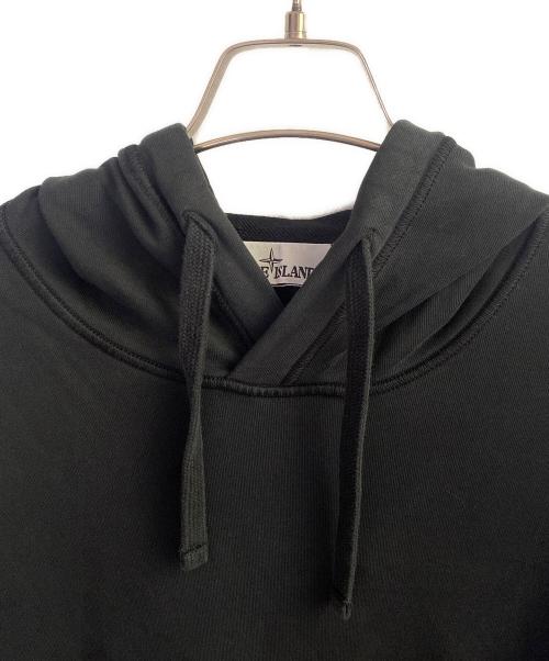 STONE ISLAND（ストーンアイランド）STONE ISLAND (ストーンアイランド) ワッペンロゴパーカー ブラック サイズ:XLの古着・服飾アイテム