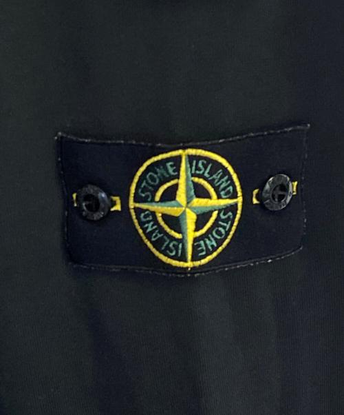 STONE ISLAND（ストーンアイランド）STONE ISLAND (ストーンアイランド) ワッペンロゴパーカー ブラック サイズ:XLの古着・服飾アイテム