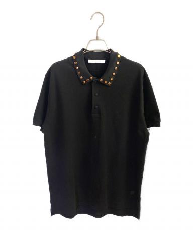 中古・古着通販】GIVENCHY (ジバンシィ) スタッズポロシャツ ブラック