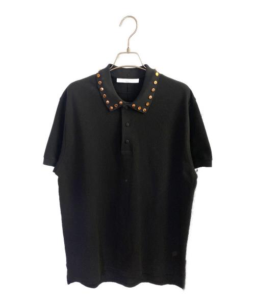 GIVENCHY（ジバンシィ）GIVENCHY (ジバンシィ) スタッズポロシャツ ブラック サイズ:XXSの古着・服飾アイテム