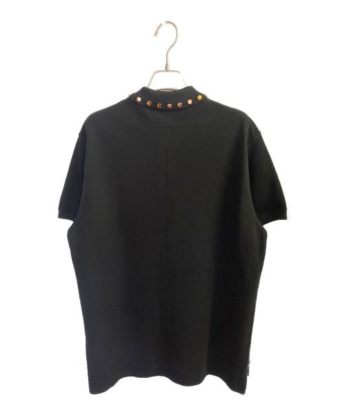 GIVENCHY（ジバンシィ）GIVENCHY (ジバンシィ) スタッズポロシャツ ブラック サイズ:XXSの古着・服飾アイテム