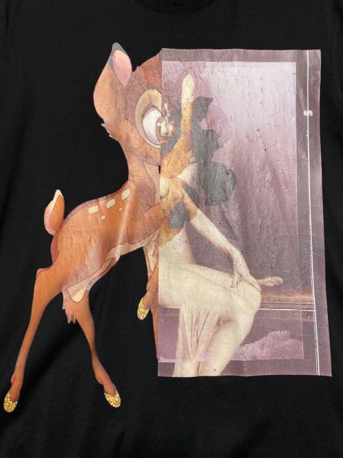 GIVENCHY（ジバンシィ）GIVENCHY (ジバンシィ) バンビTシャツ ブラック サイズ:XLの古着・服飾アイテム
