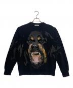 GIVENCHYジバンシィ）の古着「ロットワイラースウェット」｜ブラック