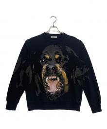 GIVENCHY（ジバンシィ）の古着「ロットワイラースウェット」｜ブラック