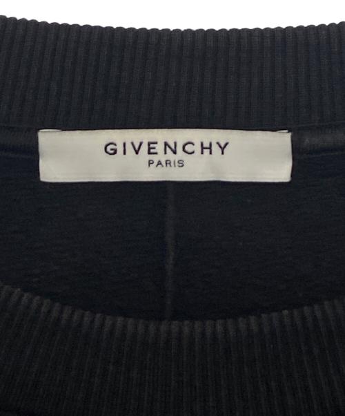 GIVENCHY（ジバンシィ）GIVENCHY (ジバンシィ) ロットワイラースウェット ブラック サイズ:Mの古着・服飾アイテム