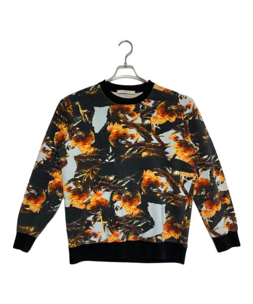 GIVENCHY（ジバンシィ）GIVENCHY (ジバンシィ) フラワープリントスウェット マルチカラー サイズ:Sの古着・服飾アイテム