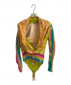 VERSACEヴェルサーチェ）の古着「バロック総柄ブラウス」｜マルチカラー