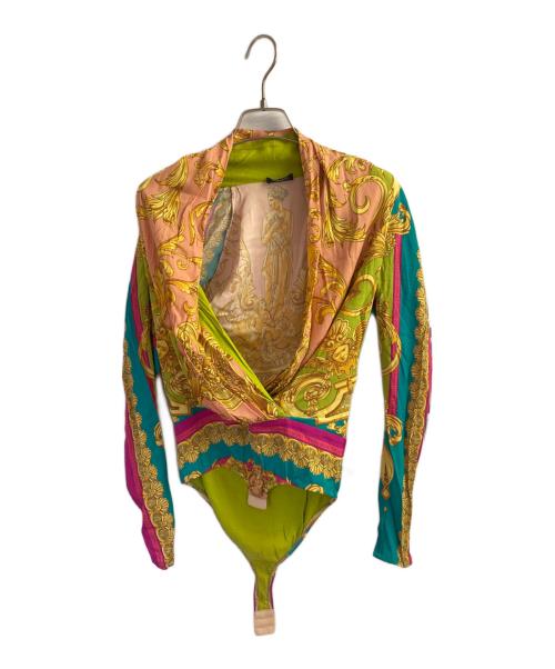 VERSACE（ヴェルサーチェ）VERSACE (ヴェルサーチェ) バロック総柄ブラウス マルチカラー サイズ:38の古着・服飾アイテム
