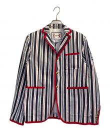MONCLER GAMME BLEU（モンクレール ガム ブルー）の古着「テーラードジャケット」｜ホワイト