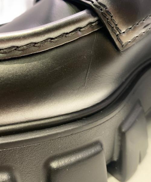 PRADA（プラダ）PRADA (プラダ) モノリス ブラック サイズ:7 1/2の古着・服飾アイテム