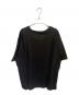 Maison Margiela (メゾンマルジェラ) テープロゴプリントオーバーサイズTシャツ グレー サイズ:50：20000円