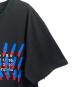 中古・古着 Maison Margiela (メゾンマルジェラ) テープロゴプリントオーバーサイズTシャツ ブラック サイズ:48：20000円