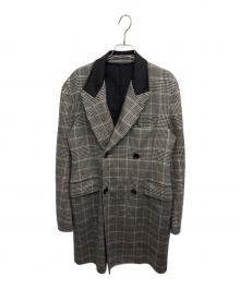 ALEXANDER McQUEEN（アレキサンダーマックイーン）の古着「カシミヤコート」｜グレー