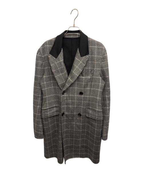 ALEXANDER McQUEEN（アレキサンダーマックイーン）ALEXANDER McQUEEN (アレキサンダーマックイーン) カシミヤコート グレー サイズ:FREEの古着・服飾アイテム