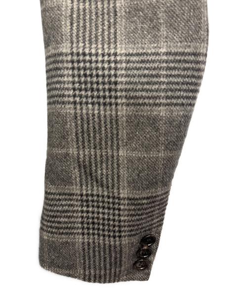 ALEXANDER McQUEEN（アレキサンダーマックイーン）ALEXANDER McQUEEN (アレキサンダーマックイーン) カシミヤコート グレー サイズ:FREEの古着・服飾アイテム