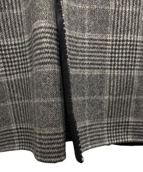 ALEXANDER McQUEEN（アレキサンダーマックイーン）ALEXANDER McQUEEN (アレキサンダーマックイーン) カシミヤコート グレー サイズ:FREEの古着・服飾アイテム