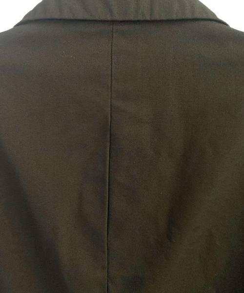 BLACK COMME des GARCONS（ブラックコムデギャルソン）BLACK COMME des GARCONS (ブラックコムデギャルソン) ジップデザインテーラードジャケット ブラック サイズ:XLの古着・服飾アイテム