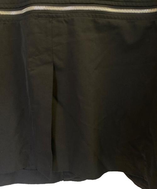BLACK COMME des GARCONS（ブラックコムデギャルソン）BLACK COMME des GARCONS (ブラックコムデギャルソン) ジップデザインテーラードジャケット ブラック サイズ:XLの古着・服飾アイテム