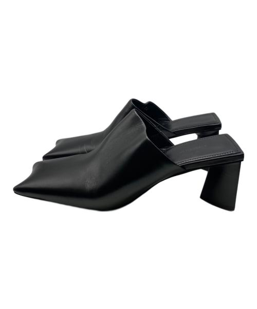 BALENCIAGA（バレンシアガ）BALENCIAGA (バレンシアガ) スクエアトゥミュール ブラック サイズ:38の古着・服飾アイテム