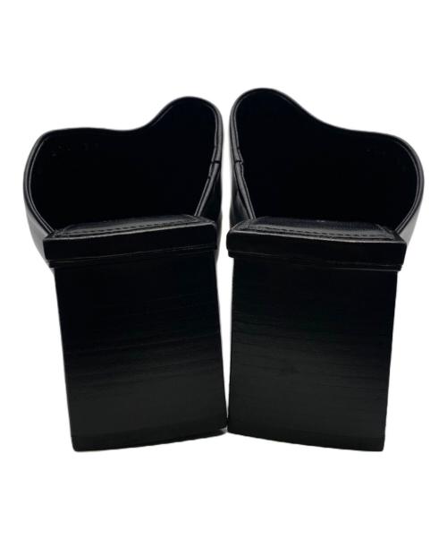 BALENCIAGA（バレンシアガ）BALENCIAGA (バレンシアガ) スクエアトゥミュール ブラック サイズ:38の古着・服飾アイテム