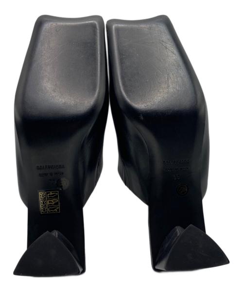 BALENCIAGA（バレンシアガ）BALENCIAGA (バレンシアガ) スクエアトゥミュール ブラック サイズ:38の古着・服飾アイテム