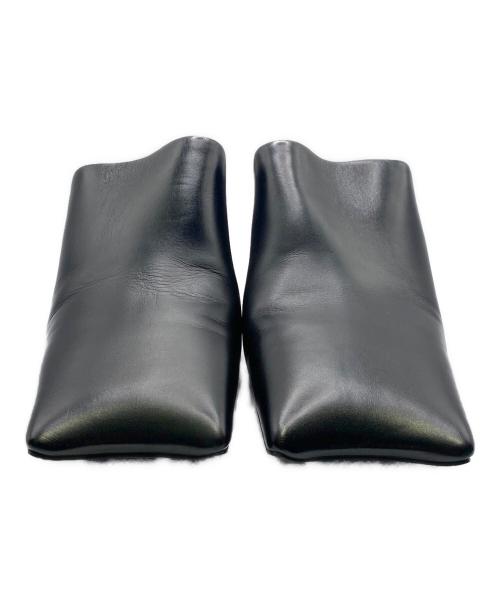 BALENCIAGA（バレンシアガ）BALENCIAGA (バレンシアガ) スクエアトゥミュール ブラック サイズ:38の古着・服飾アイテム