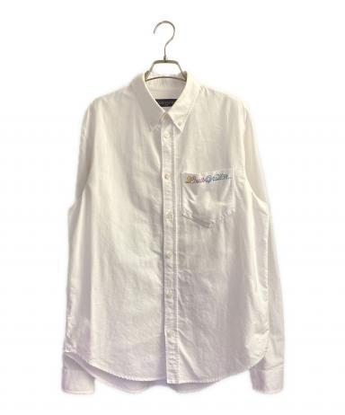 【新品未使用】Louis Vuittonプリーテッドロングスリープシャツ【MO】 中古・古着通販】LOUIS VUITTON (ルイ ヴィトン) エンベリッシュド