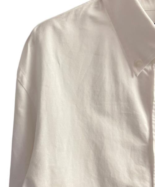 LOUIS VUITTON（ルイ ヴィトン）LOUIS VUITTON (ルイ ヴィトン) エンベリッシュド ロングスリーブコットンシャツ ホワイト サイズ:Ｍの古着・服飾アイテム