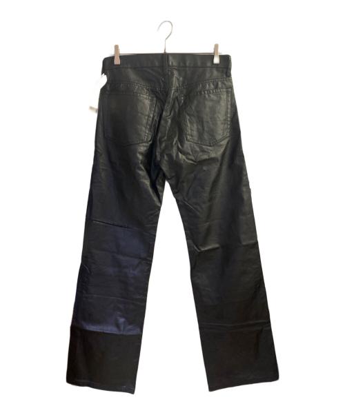 COMME des GARCONS HOMME（コムデギャルソン オム）COMME des GARCONS HOMME (コムデギャルソン オム) フェイクレザーパンツ ブラック サイズ:Mの古着・服飾アイテム
