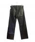 COMME des GARCONS HOMME (コムデギャルソン オム) フェイクレザーパンツ ブラック サイズ:M：22000円