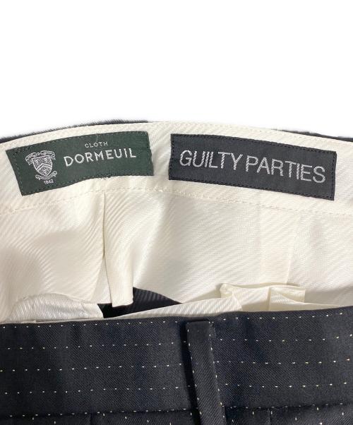 WACKO MARIA（ワコマリア）WACKO MARIA (ワコマリア) DORMEUIL (ドーメル) ドット柄スラックス ブラック サイズ:Lの古着・服飾アイテム