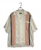 WACKO MARIAワコマリア）の古着「THREE-TONE 50s SHIRT」｜アイボリー×ピンク
