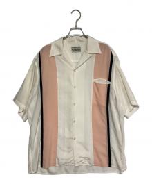 WACKO MARIA（ワコマリア）の古着「THREE-TONE 50s SHIRT」｜アイボリー×ピンク