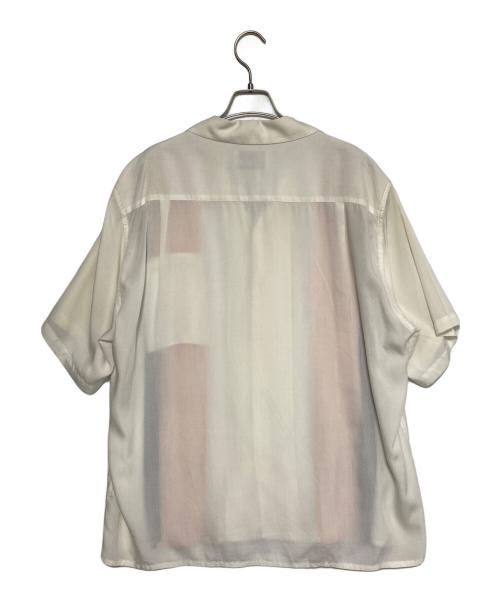 WACKO MARIA（ワコマリア）WACKO MARIA (ワコマリア) THREE-TONE 50s SHIRT アイボリー×ピンク サイズ:Lの古着・服飾アイテム