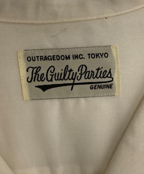 WACKO MARIA（ワコマリア）WACKO MARIA (ワコマリア) THREE-TONE 50s SHIRT アイボリー×ピンク サイズ:Lの古着・服飾アイテム