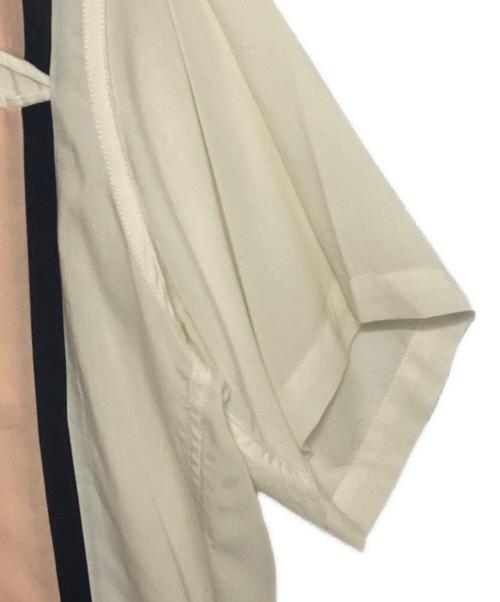 WACKO MARIA（ワコマリア）WACKO MARIA (ワコマリア) THREE-TONE 50s SHIRT アイボリー×ピンク サイズ:Lの古着・服飾アイテム