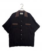WACKO MARIAワコマリア）の古着「TWO TONE 50s SHIRT」｜ブラック