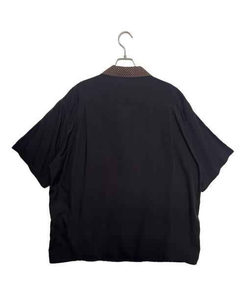 WACKO MARIA（ワコマリア）WACKO MARIA (ワコマリア) TWO TONE 50s SHIRT ブラック サイズ:Lの古着・服飾アイテム