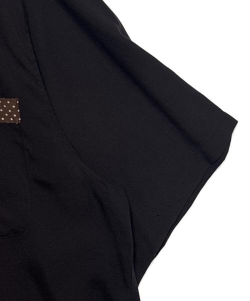WACKO MARIA（ワコマリア）WACKO MARIA (ワコマリア) TWO TONE 50s SHIRT ブラック サイズ:Lの古着・服飾アイテム